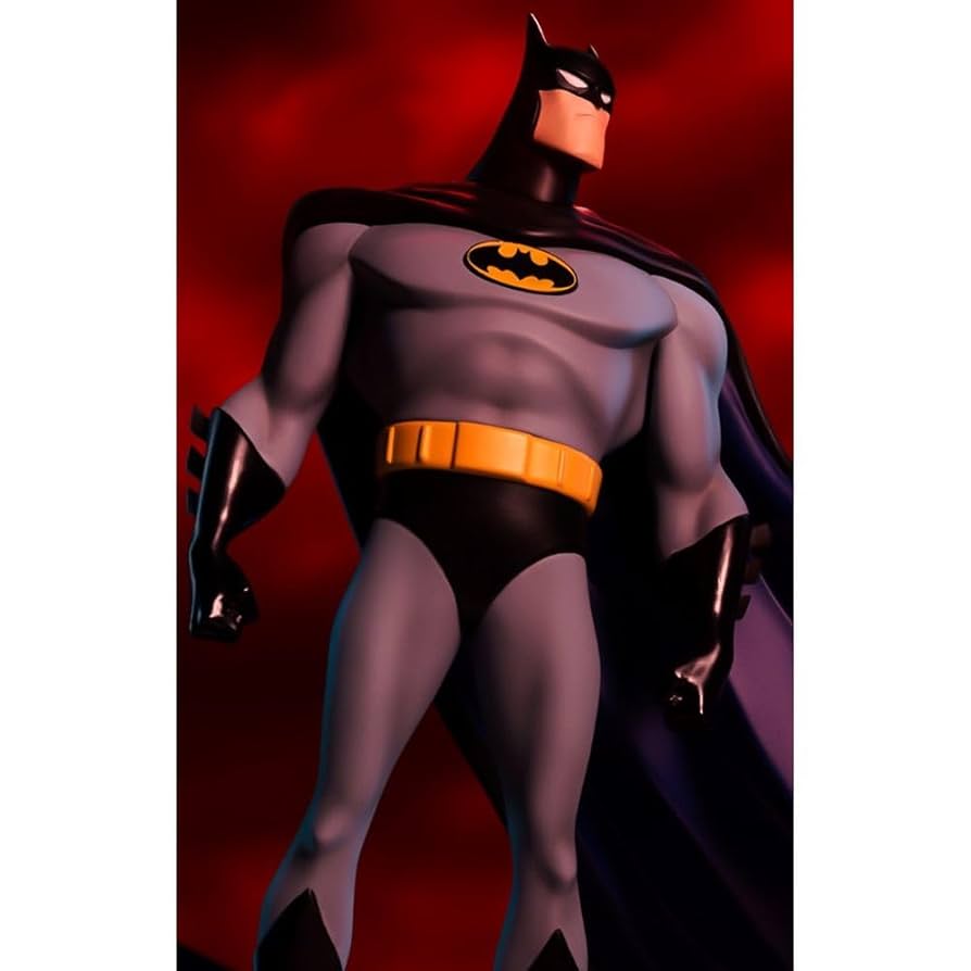 (BATMAN The Animated Series Ver.) 1000％ Batman 1:10 Scale Statue by Iron Studios | Sideshow Collectibles